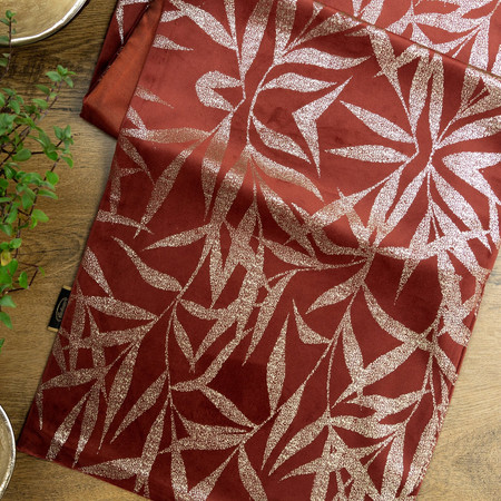 OBRUS BLINK 15 35 X 220 CM CEGLASTY