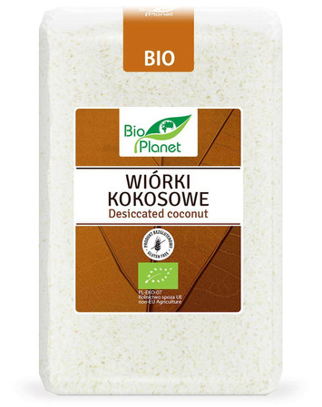 Bio Planet Wiórki kokosowe bezglutenowe 1kg BIO