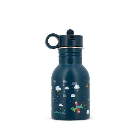 Lilliputiens Butelka bidon ze słomką i uchwytem 400ml Piesek Jules