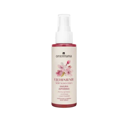 Orientana Ujędrnienie serum do ciała sakura japońska phyto retinol kofeina niacynamid 100ml