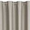 ZASŁONA GOTOWA SELINA 140 X 250 CM CIEMNOBEŻOWY