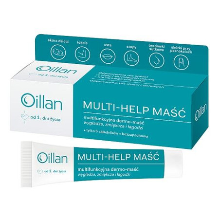 Oillan Multi-Help Multifunkcyjna dermo-maść 12g