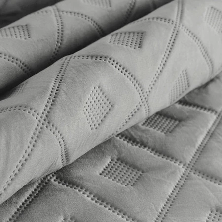 Narzuta D91 Alara6 200 x 220 cm, Srebrny