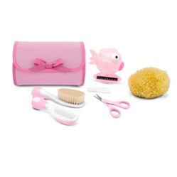 Chicco Akcesoria kąpielowe w etui 0m+ różowy Akcesoria kąpielowe w etui