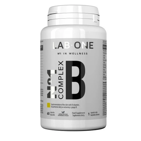 LAB ONE N°1 Complex B Witamina B 60 kaps.