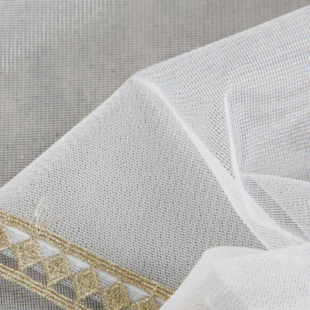 FIRANA GOTOWA CASSIE 300 X 150 CM BIAŁY