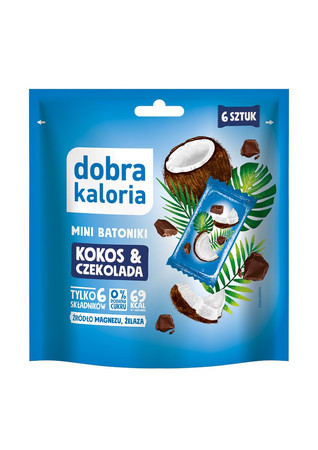 Mini batoniki kokos & czekolada 102 g
