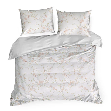 Komplet pościeli bawełnianej Sonia 37, 140 x 200 cm, Biały