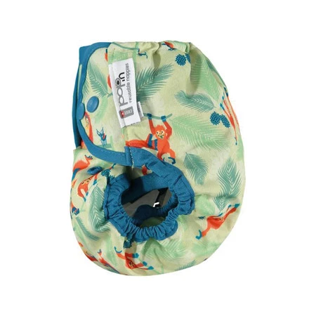 Close, Wodoodporny otulacz dla dzieci zapinany na napy, Orangutan