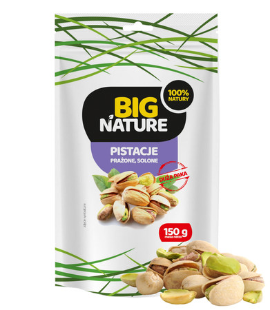 Big Nature Pistacje prażone solone  150 gr