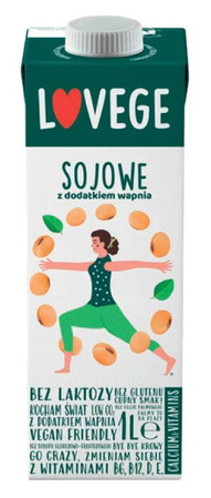 Sante Napój Lovege Sojowy z Wapniem 1l