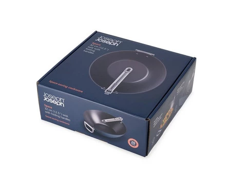 JJ-Wok 32cm ze składanymi uchwytami Space