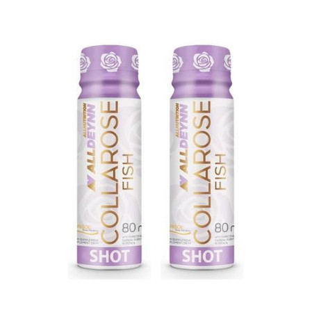 Zestaw: 2x Allnutrition Alldeynn Collarose shot smak orange-cherry 80 ml