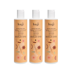 Zestaw: 3x Hagi - Żel do mycia korzenna pomarańcza 300 ml
