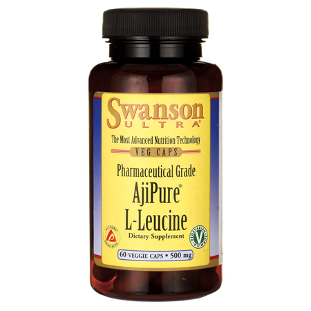 Swanson AjiPure L-leucyna 500 mg - 60 kaps.