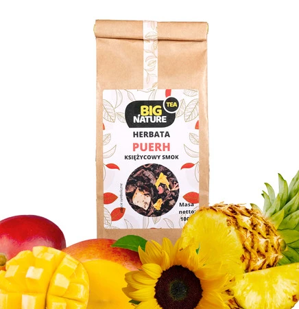Herbata PUERH KSIĘŻYCOWY SMOK 100g