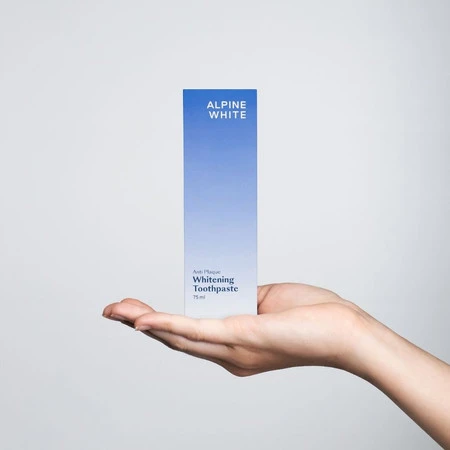 ALPINE WHITE Pasta Wybielająca Anti-Plaque | Whitening Toothpaste