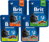BRIT Cat Sterilised Salmon Łosoś saszetka 100g