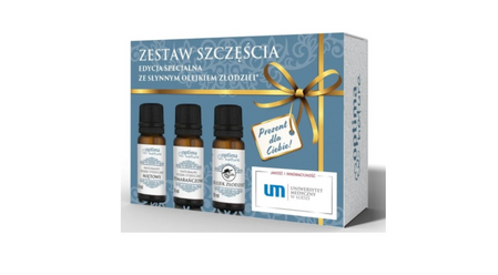 Optima Zestaw Szczęścia (olejek miętowy 10 ml + złodziei 10 ml + pomarańczowy 10 ml) 30 ml