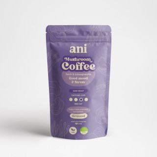 KAWA MIELONA ARABICA Z REISHI I ASHWAGANDHĄ BIO 350 g - ANI