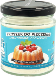 PIĘĆ PRZEMIAN Proszek do pieczenia bezglutenowy z błonnikiem akacjowym  120g