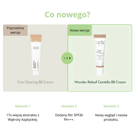 PURITO Wonder Releaf Centella BB Cream #23 Natural Beige 30ml