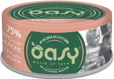OASY Cat More Love Tuna Salmon Tuńczyk Łosoś 70g