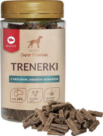 MACED SP Trenerki z Królika z Jabłkiem Burakiem 150g