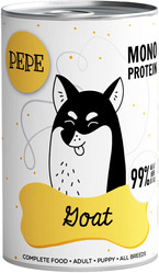 Paka Zwierzaka Pepe Goat 99% koza- karma mokra dla psa - 400g