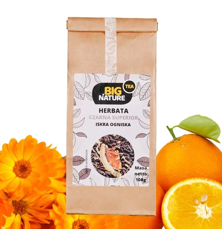Herbata czarna SUPERIOR ISKRA OGNISKA 100g