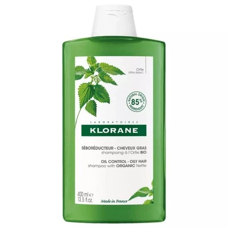 Klorane – szampon z organiczną pokrzywą – 400 ml