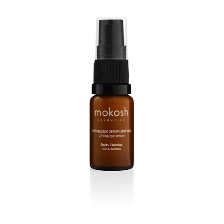 Mokosh - Liftingujące serum pod oczy. Owies i bambus - 12 ml