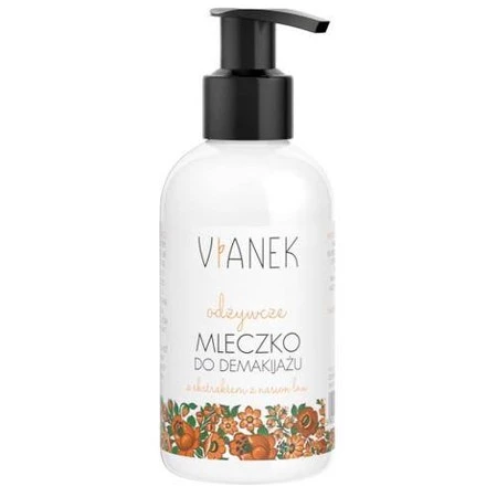 Vianek - Odżywcze mleczko do demakijażu nasiona lnu - 150 ml