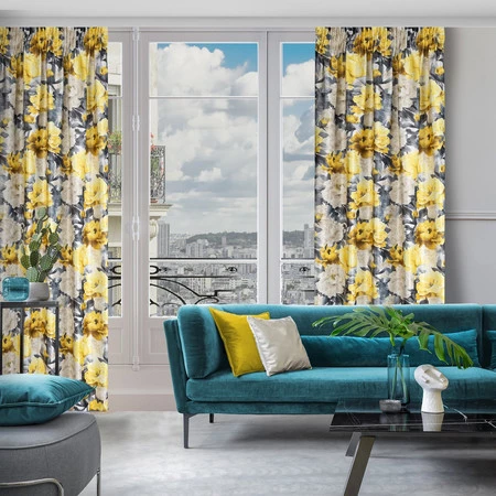 ZASŁONA GOTOWA VENICE NA TAŚMIE 140 X 270 CM KREMOWY