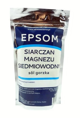 Sól gorzka EPSOM 500g K2 - Siarczan magnezu siedmiowodny