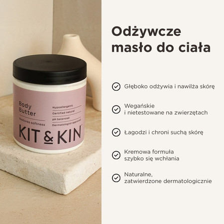 Kit & Kin, Masło do ciała, 250 ml