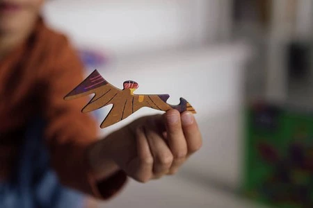 Mudpuppy Puzzle konturowe Jurajski Skatepark 75 elementów 5+