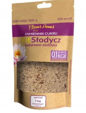 Fit Słodycz kwiatowo-ziołowy doypack 100g - 200 porcji