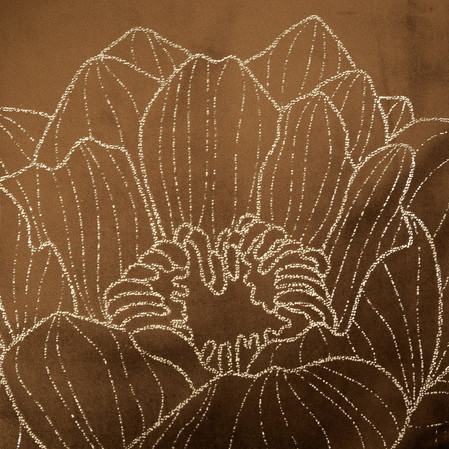 OBRUS BLINK 13 35 X 140 CM BRĄZOWY