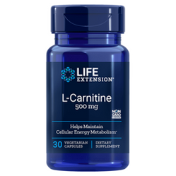 Life Extension L-Karnityna na wsparcie utraty wagi 30 kaps.