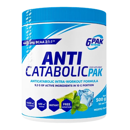 6PAK ANTICATABOLIC PAK 500g JAR MOJITO