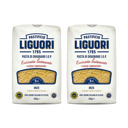 Zestaw 2x Makaron Liguori IGP Orzo 500G