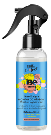 Selfie Project, BE STRONG, Nawilżająca Mgiełka do Włosów, 100 ml. - KRÓTKA DATA 2025-07-31
