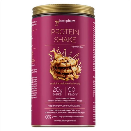 My Best Pharm Protein SHAKE smak Karmelowe cisteczko 450 g