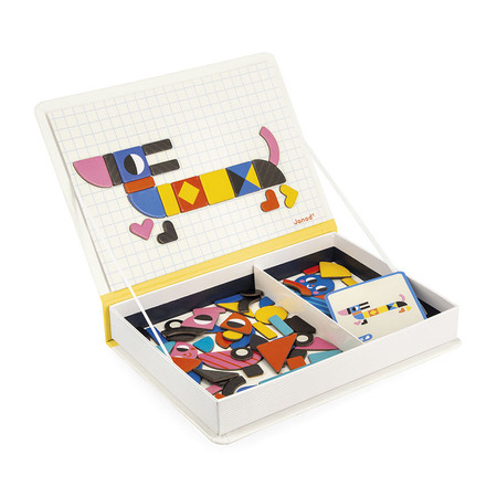 Janod Magnetyczna układanka Kształty Magnetibook 3+ (edycja 2026)