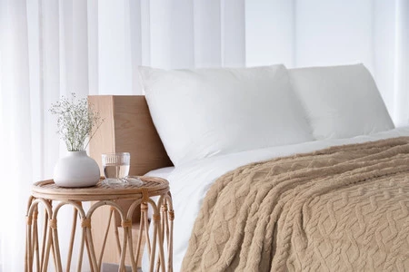 KOC D91 WARKOCZ 200 X 220 CM BEŻOWY