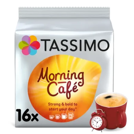 Jacobs Tassimo Kapsułki Morning Cafe Strong 16 szt. KRÓTKA DATA 2026-01-18