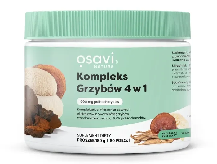 Osavi Kompleks Grzybów 4 w 1 - 180g - Nabea.pl