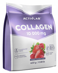 Activlab Collagen 10 000 mg 400 g smak malina truskawka