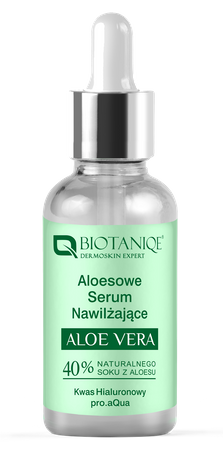 Biotaniqe, Aloe Vera, Serum Nawilżające 3w1, 20 ml